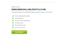 Desktop Screenshot of dollarlifestyle.com